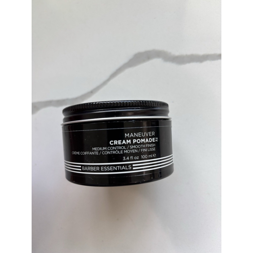 Redken Brews Maneuver Cream Pomade Medium Control Smooth Finish 3.4 fl oz 100ml - Picture 3 of 5